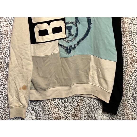 BKYS Size M Colorblock Bear Graphic Sweatshirt - Picture 6 of 11